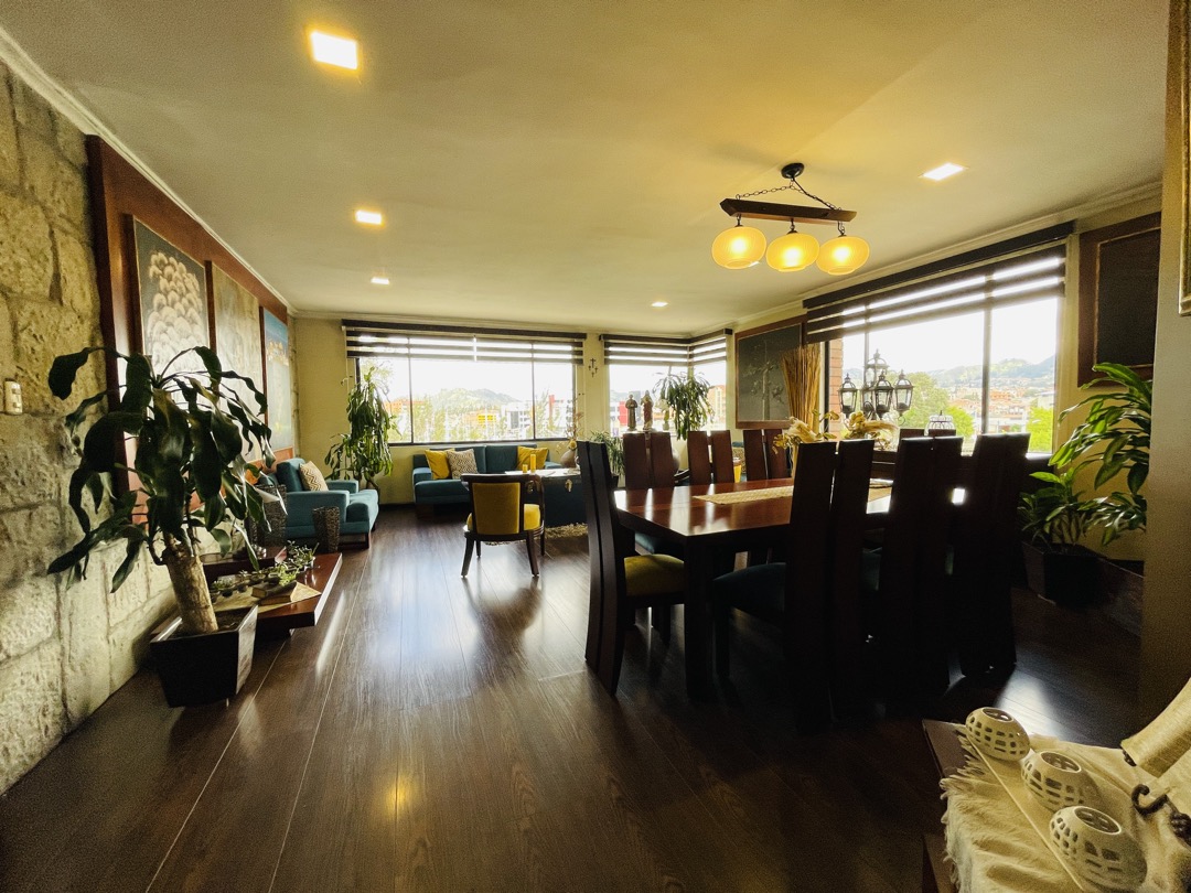 apartment with a terrace in front of the Tomebamba River in Cuenca, Ecuador